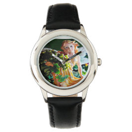 Kids Fairy Angel Prated Anpassningsbar watch Armbandsur