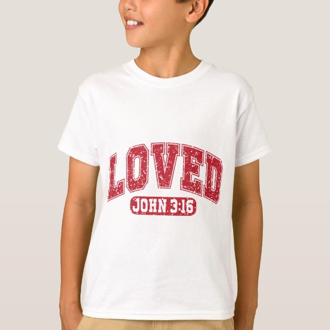 Kids Faith Tshirt T Shirt (Framsida)