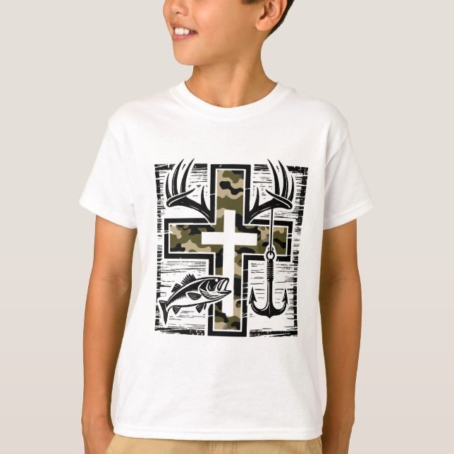 Kids Faith Tshirt T Shirt (Framsida)
