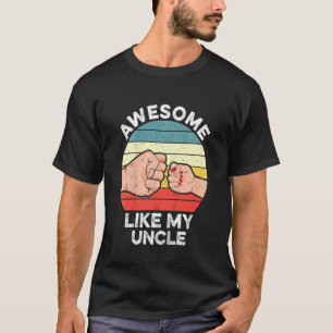 Kids Fantastisk som min morbror Niece Matching T Shirt