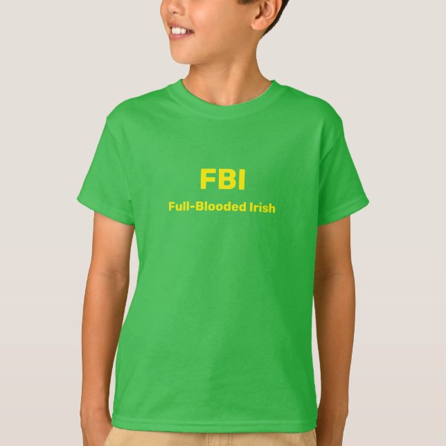 Kids FBI T-Shirt (Framsida)