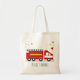 Kids Firelångtradare Roligt Bibliotek Bok Tote Bag Tygkasse