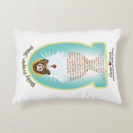 Kids FOL Mama Mary Icon + Unity Prayer Accent Pill Prydnadskudde