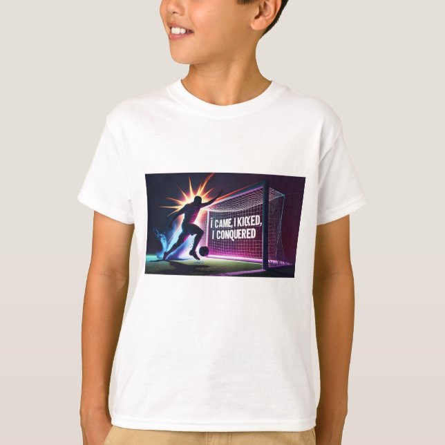 Kids Football T-Shirt (Framsida)