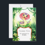 Kids Forest Snake Birthday Tack Kort<br><div class="desc">Jag vill uttrycka min tacksamhet till våra hjärtliga jaktgäster i Kids Forest Snake Birthday tack vare era kort! När skogen firande vind ner, ta ett ögonblick för att tacka dina gäster för att de gått med i roligten. De här korten har en dynamisk ormdesign mot en bakgrund av en färgstark...</div>