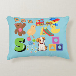 Kids form & leksak prydnadskudde