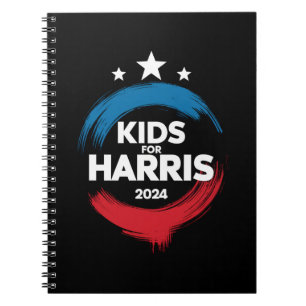 Kids från Harris president Kids Kärlek Kamala Harr Anteckningsbok