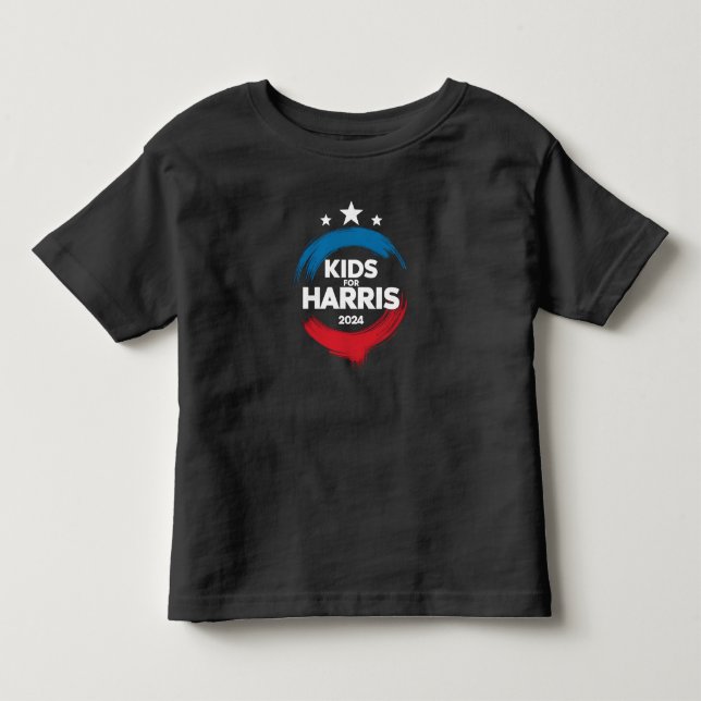Kids från Harris president Kids Kärlek Kamala Harr T Shirt (Framsida)