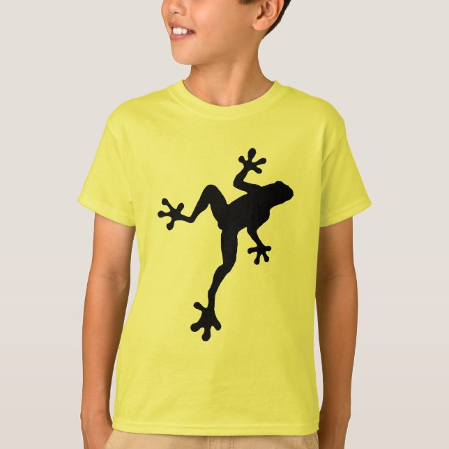 Kids Frog Shirt Tee Shirt (Framsida)