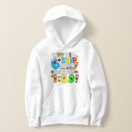 Kids Funny Maths Hoodie | Number Day School UK T Shirt