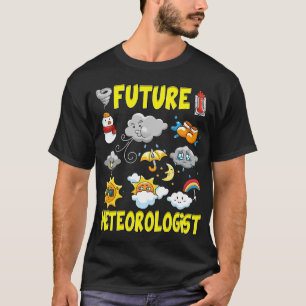 Kids Future Meteorolog Shirt Weather Forecast M T
