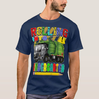 Kids Garbage Truck, Back to School - Rolling Into  T Shirt
