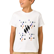 Kids geometriska Roligt T-Shirt