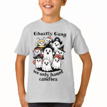Kids' Ghokostes Gang Shirt Cute Bus eller godis to