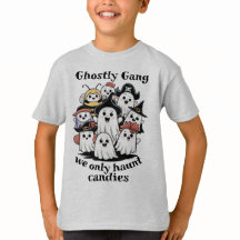 Kids' Ghokostes Gang Shirt Cute Bus eller godis to