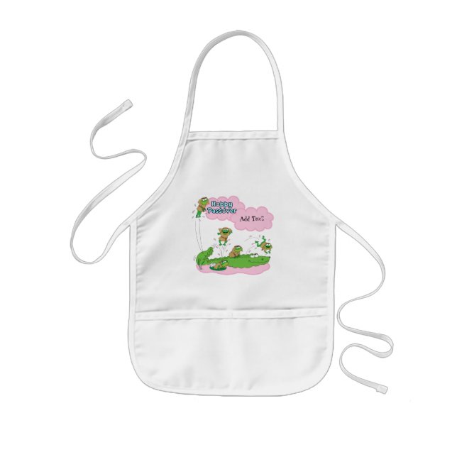 Kids Girl Apron Barnförkläde (Framsidan)