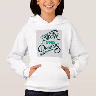 Kids Girls följer dina drömmar T Shirt