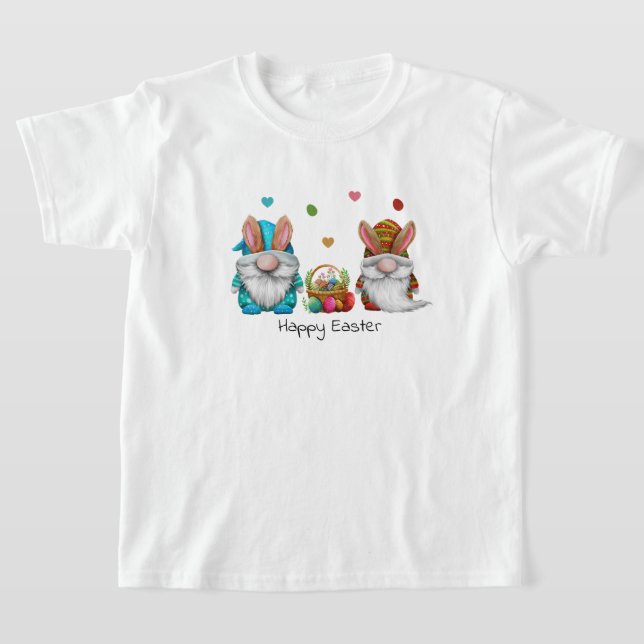 Kids Glad påsk T-Shirt (Laydown)