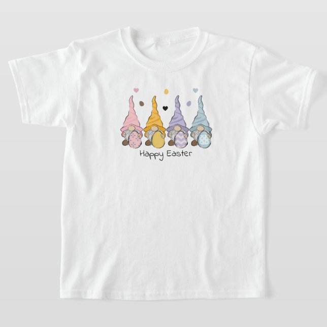 Kids Glad påsk T-Shirt (Laydown)