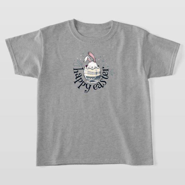 Kids Glad påsk T-Shirt (Laydown)