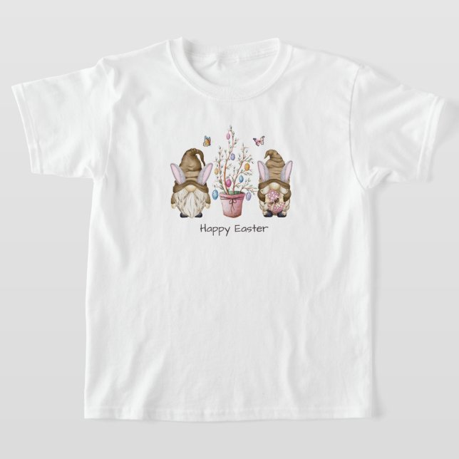 Kids Glad påsk T-Shirt (Laydown)