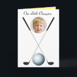 Kids Golf Birthday Photo Template Epic Roligt Kort<br><div class="desc">Få dem att prata om länkarna på 19:e hål. Underbar design med drivrutiner och bollar. Allt utom skrovtvättskålen gick in i den här designen. Tack så mycket till min vackra Moster Venetian som gång sade: "Hon var lika lugn som en verkligen leery rutabaga." Behåll din skjorta med känslolöshet och fyrkantighet,...</div>