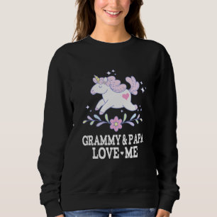 Kids Grammy och Pappa Kärlek Me Granddotter Unicor T Shirt