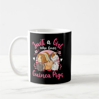 Kids Guinea Gris Bara en flicka som Kärlek Guinea  Kaffemugg