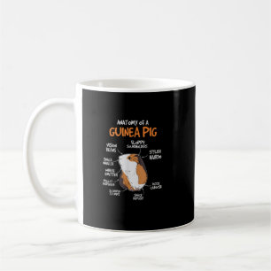 Kids Guinea Gris ger en marin Saker-anatomi i ett Kaffemugg