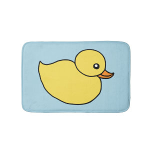 Kids Gult Baby Duckie Bathroom Bath Mat Matta