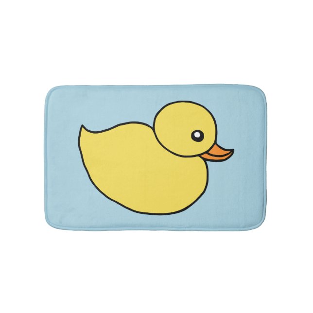 Kids Gult Baby Duckie Bathroom Bath Mat Matta (Framsidan)