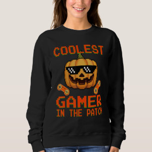 Kids Halloween Coolaste Spelare I Området Pojkar T Shirt