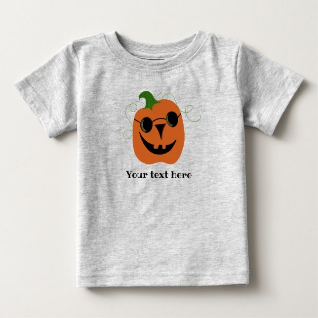 Kids Halloween Coolest Pumpkin T-Shirt (Framsida)