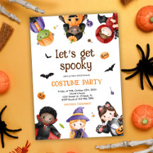 Kids Halloween Costume Party Cute Funny Spooky