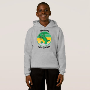 Kids Halloween Dinosaur Det här är min T-Rex-dräkt T Shirt