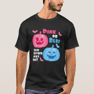 Kids Halloween-Genderna visar din bror Kärlek Unga T Shirt