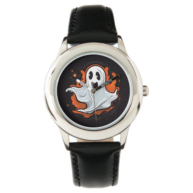Kids Halloween Ghost Watch Armbandsur (Framsida)