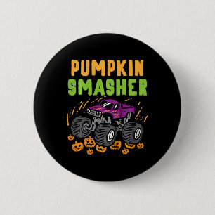 Kids Halloween Monster Lastbil Pumpkin Smasher Boy Knapp