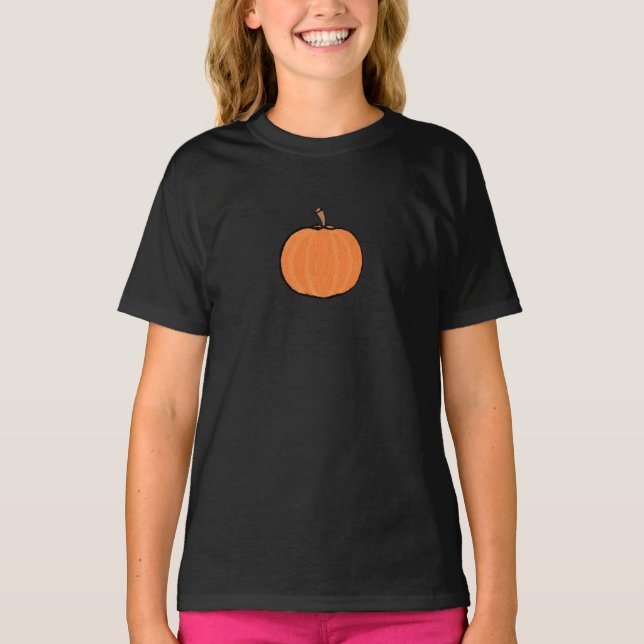Kids halloween/pumpkin T-Shirt (Framsida)