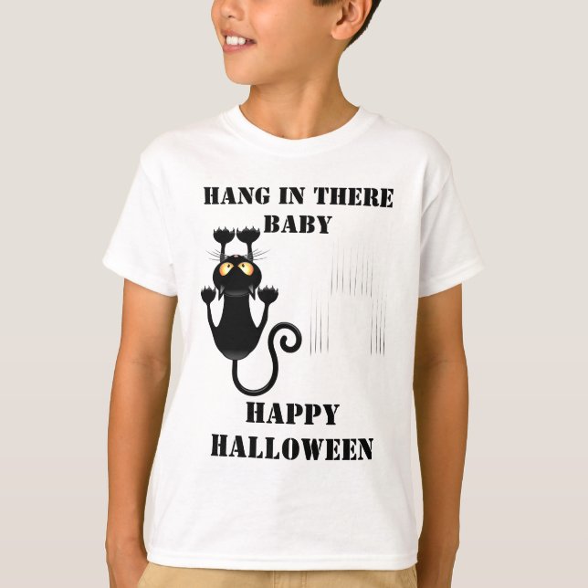 Kids Halloween Shirt T Shirt (Framsida)