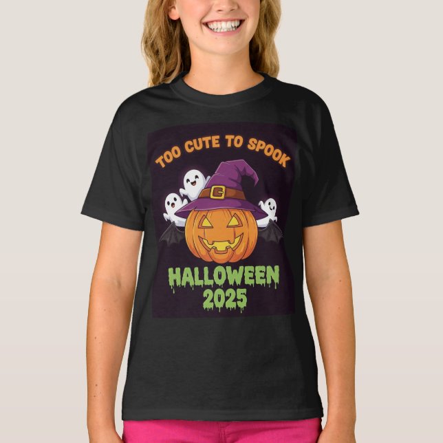 Kids Halloween T-Shirt (Framsida)