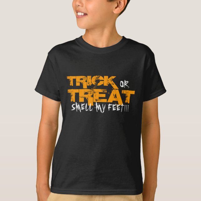 Kids Halloween T-Shirt (Framsida)