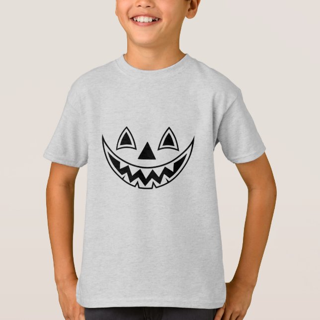 Kids Halloween T Shirt (Framsida)