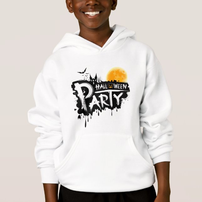 Kids Halloween T Shirt (Framsida)