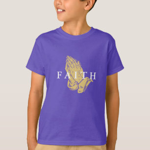 Kids Händer i Prayer T-Shirt