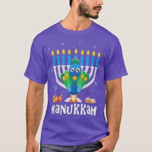 Kids Hanukkah Pajamas för barn Boys Girls Jewish P T Shirt