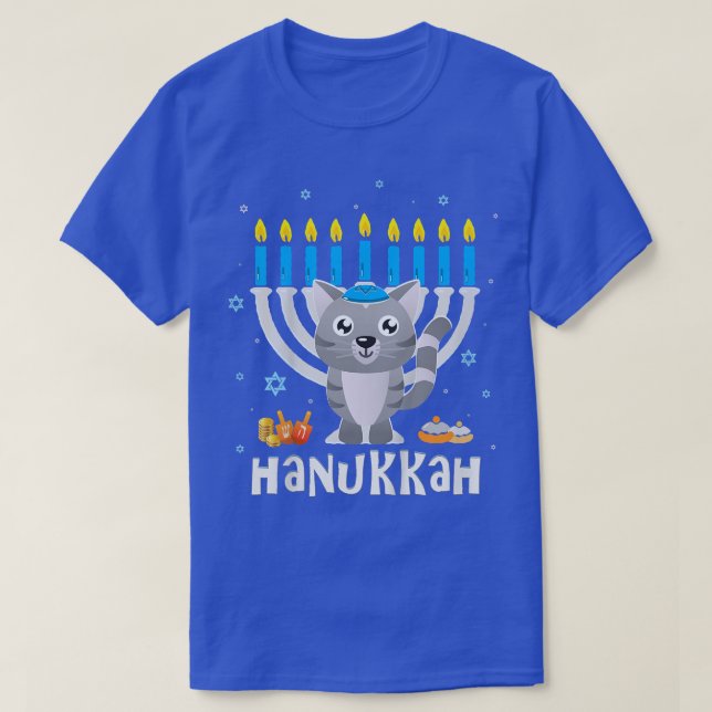 Kids Hanukkah Pajamas Hanukkah  for Boys Girls Kid T Shirt (Design framsida)