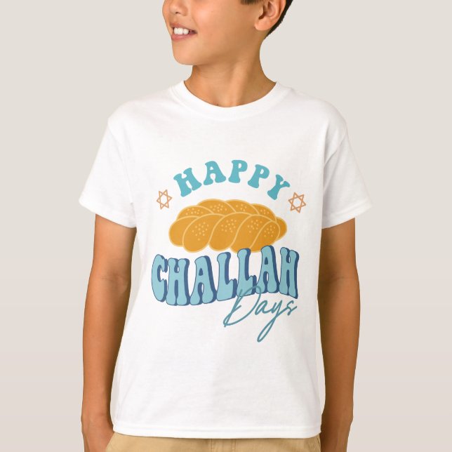 Kids Hanukkah Tshirt T Shirt (Framsida)