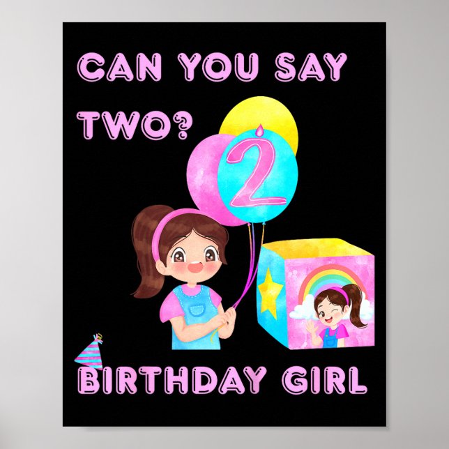 Kids Happy Birthday  Poster (Framsidan)