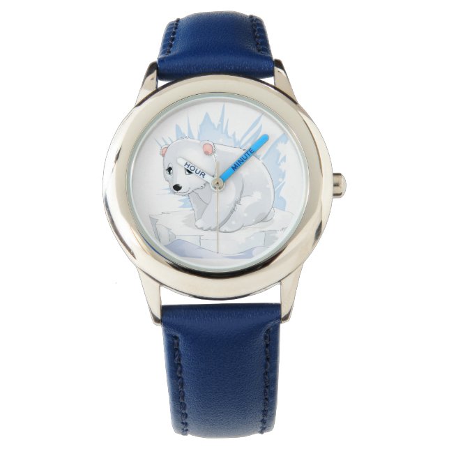 Kids Helgdag Watch-Polar Bear Armbandsur (Framsida)